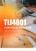 TLI4801 EXAM DUE DATE 29 MAY 2024