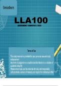 LLA100 Assignment 1 Semester 2 2024
