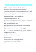 ECON 201 Final Exam Practice Test 2024 (Verified Answers)