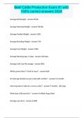 Beef Cattle Production Exam &num;1 with 100&percnt; correct answers 2024&period;