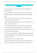LETRS Unit 3 Assessment Test with Answers ( Verified Answers) Graded A+