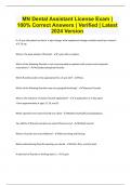 MN 551 Unit 9 Chapter 13&comma; 15&comma; 16&comma; 17&comma; 18 &vert; 100&percnt; Correct Answers &vert; Verified &vert; Latest 2024 Version