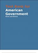 Download the official test bank for American Government Roots and Reform,O_Connor,12e