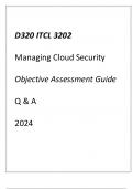 (WGU D320) ITCL 3202 Managing Cloud Security Objective Assessment Guide 2024