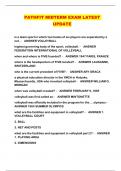 PATHFIT MIDTERM EXAM LATEST UPDATE