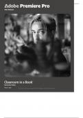 Solution Manual For Adobe Premiere Pro Classroom in a Book 2024 Release, 1st Edition by Maxim Jago
