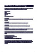 2400&lowbar; PreQuiz- DKA Terminology