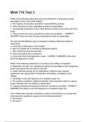 MHA 710 Test 3