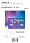 Test Bank for Hamric and Hanson's Advanced Practice Nursing, 6th Edition by Grady, 9780323447751, Covering Chapters 1-24 | Includes Rationales