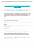 Swimming pool operator certification Exam Questions with correct Answers
