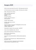 Surgery EOR Exam 2024&sol;2025 Questions With Completed & Verified Solutions&period;