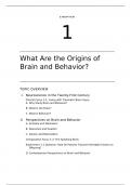 Official© Solutions Manual for An Introduction to Brain and Behavior,Kolb,5e