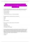 MPH Comprehensive Exam Review &vert; 100&percnt; Correct Answers &vert; Verified &vert; Latest 2024 Version