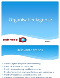 Organisatiediagnose Achmea