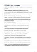 IOP1501- key concepts&period;