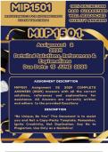 MIP1501 Assignment 2 2024