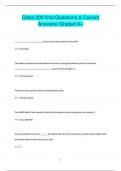 Class 200 final Questions & Correct  Answers&sol; Graded A&plus;