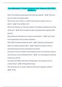Core Mandatory 2 Exam Questions with Answers 2024&sol;2025 &vert; Graded A&plus;
