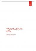 vastgoedrecht&colon; deel koop