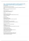 Aqa &ndash; a level phycology 2024 in context questions with well detailed answers &lpar;100&percnt; correct&rpar; graded a&plus;