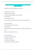 NFHS Basketball Rules Test 2024/2025 Questions with Correct Answers Graded A+