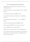 NNCC CCHT Certification Exam Review with Verified Solutions