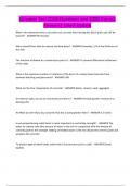 Concrete Test 2024&vert;Questions and 100&percnt; Correct Answers&vert; Latest Update