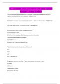 ACI Concrete Test&vert; Questions and 100&percnt; Correct Answers&vert; Latest Update