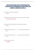 RCIS BOARD EXAM STUDY GUIDE BASED ON  GLOWACKI AND SOMMERS MP3 QUESTIONS AND  CORRECT ANSWERS RATED A+ 
