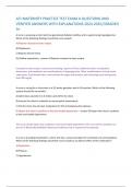 ATI-MATERNITY PRACTICE TEST EXAM A QUESTIONS AND  VERIFIED ANSWERS WITH EXPLANATIONS 2024-2025&sol;&sol;GRADED  A&plus;