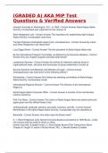 &lpar;GRADED A&rpar; AKA MIP Test Questions & Verified Answers