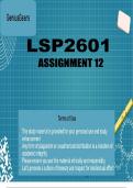 LSP2601 ASSIGNMENT 12
