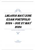 LML4802 MAY/JUNE EXAM 2024 – DUE 27 MAY 2024