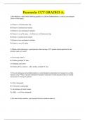 Paramedic CCT GRADED A&plus; 