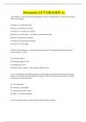 Paramedic CCT GRADED A&plus; 