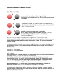 Samenvatting General Chemistry for the Life Sciences (PCC-12803)