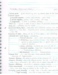 Unit 3 - Edexcel - Microeconomics notes