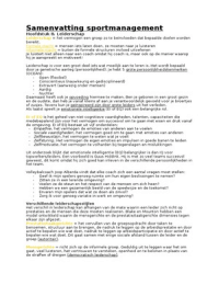 Sportmanagement