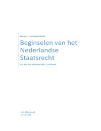 Beginselen van het Nederlandse Staatsrecht