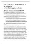 Samenvatting aanvullende literatuur -  Diagnostische instrumenten in de KLOP ()