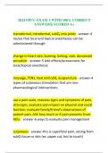 2024 FPCC EXAM 3 WITH 100&percnt; CORRECT ANSWERS&vert; SCORED A&plus;