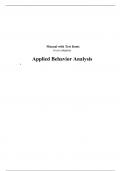 Official© Solutions Manual for Applied Behavior Analysis,Cooper,2e