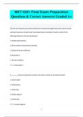 MKT 6301 Final Exam Preparation Questions & Correct Answers/ Graded A+
