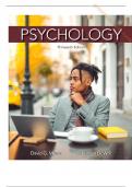 TEST BANK--PSYCHOLOGY, 13TH EDITION DAVID G. MYERS NATHAN C. DEWALL .ALL CHAPTERS INCLUDED