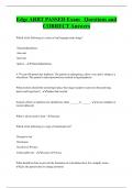 Edge ARRT PASSED Exam Questions and  CORRECT Answers