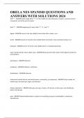 ORELA PACKAGE DEAL QUESTIONS AND ANSWERS WITH VERIFIED SOLUTIONSUPDATED 2024
