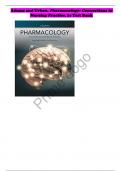 Test Bank for Pharmacology Connections to Nursing Practice&comma;3rd Edition by Michael P&period; Adams Covering Chapters 1-75  Includes Rationales