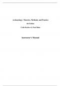 Official© Solutions Manual for Archaeology,Renfrew,6e