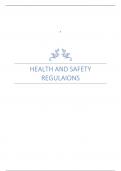 Health and Safety Regulations in the Workplace
