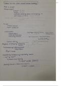 Respiratory Physiology handwritten notes
